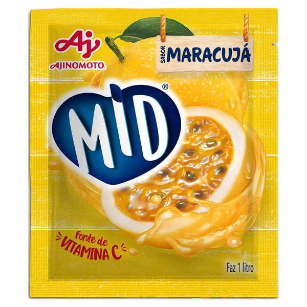 Refresco em Pó Mid 20g - Maracujá