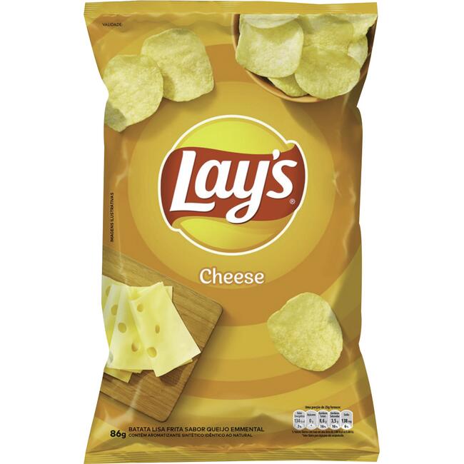 Salgadinho Batata Lay's Queijo 86g