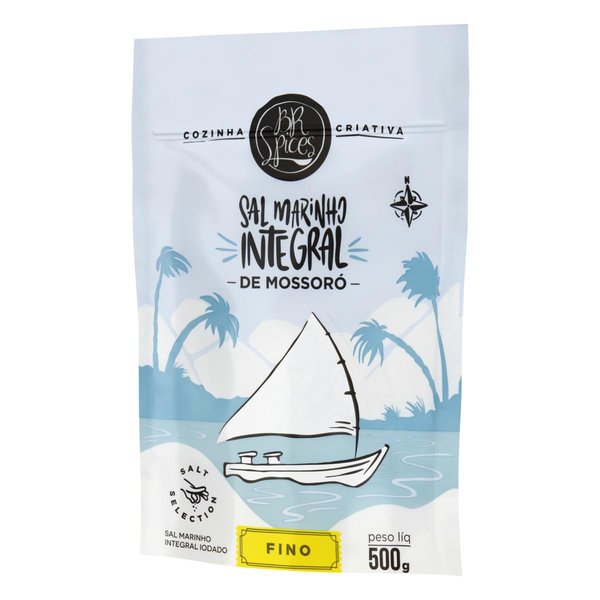 Sal Marinho Mossoró Br Spices 500g