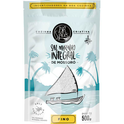Sal Marinho Mossoró Br Spices 500g