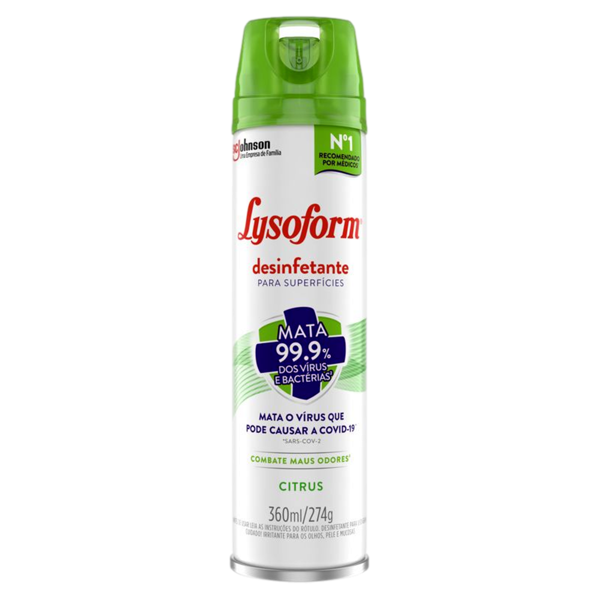 Desinf Lysoform Aero Citrus Fc 360ml