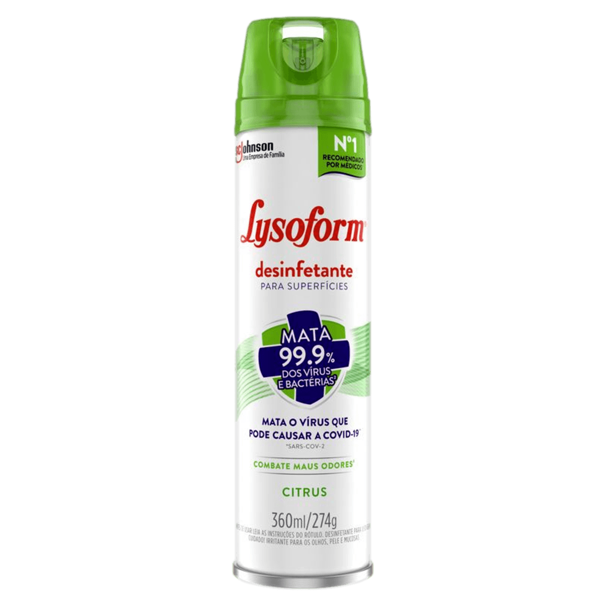 Desinf Lysoform Aero Citrus Fc 360ml