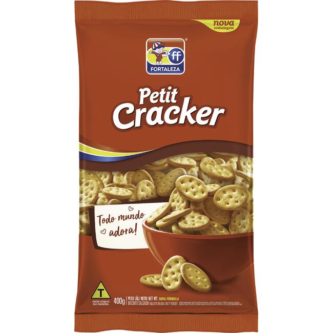 Biscoito Fortaleza Petit Cracker 400g