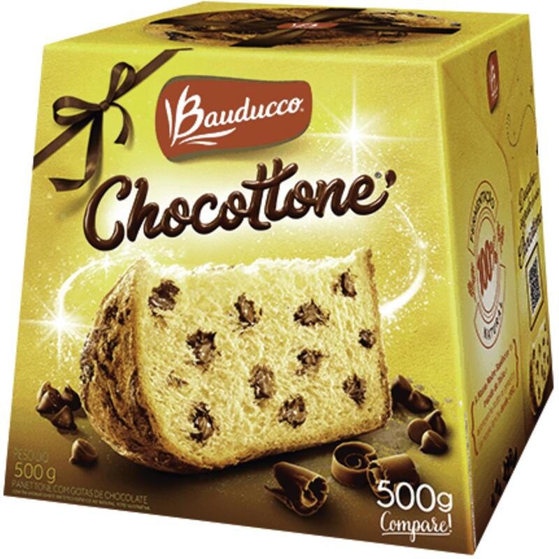 Panettone Bauducco Chocolate 500g