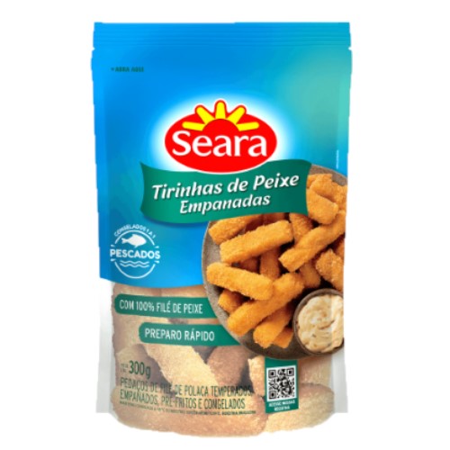 Tirinhas De Peixe Empanado Seara 300g