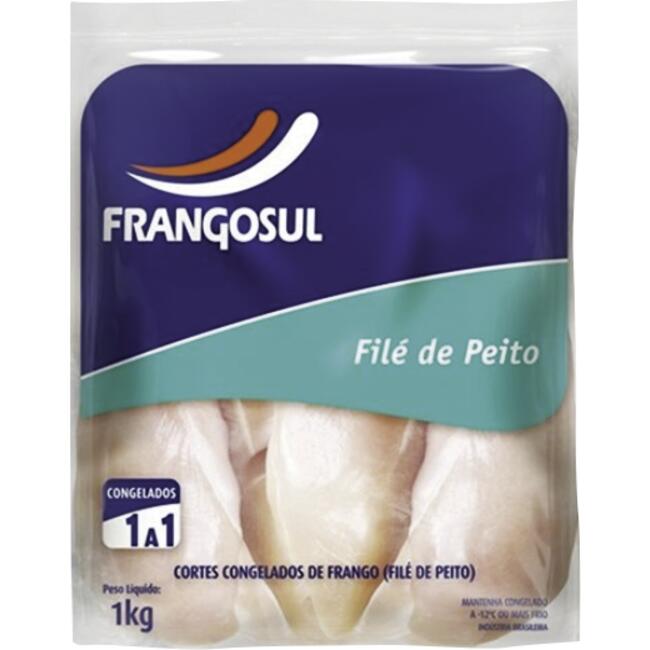 Filé de Peito de Frango Frangosul Congelado 1kg