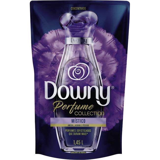 Amaciante para Roupas Concentrado Downy Místico 1,45L