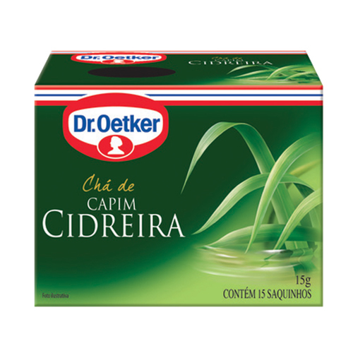 Chá Dr. Oetker Capim Cidreira 10 Sachês 10g