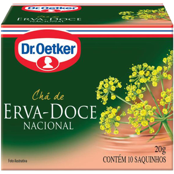 Chá Dr Oetker Erva Doce 20g 10un