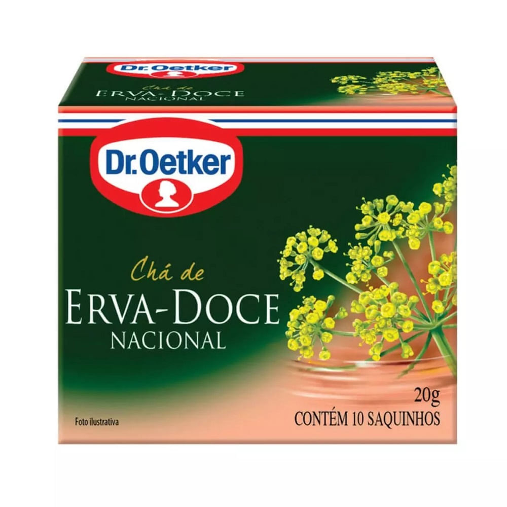 Chá Dr Oetker Erva Doce 20g 10un