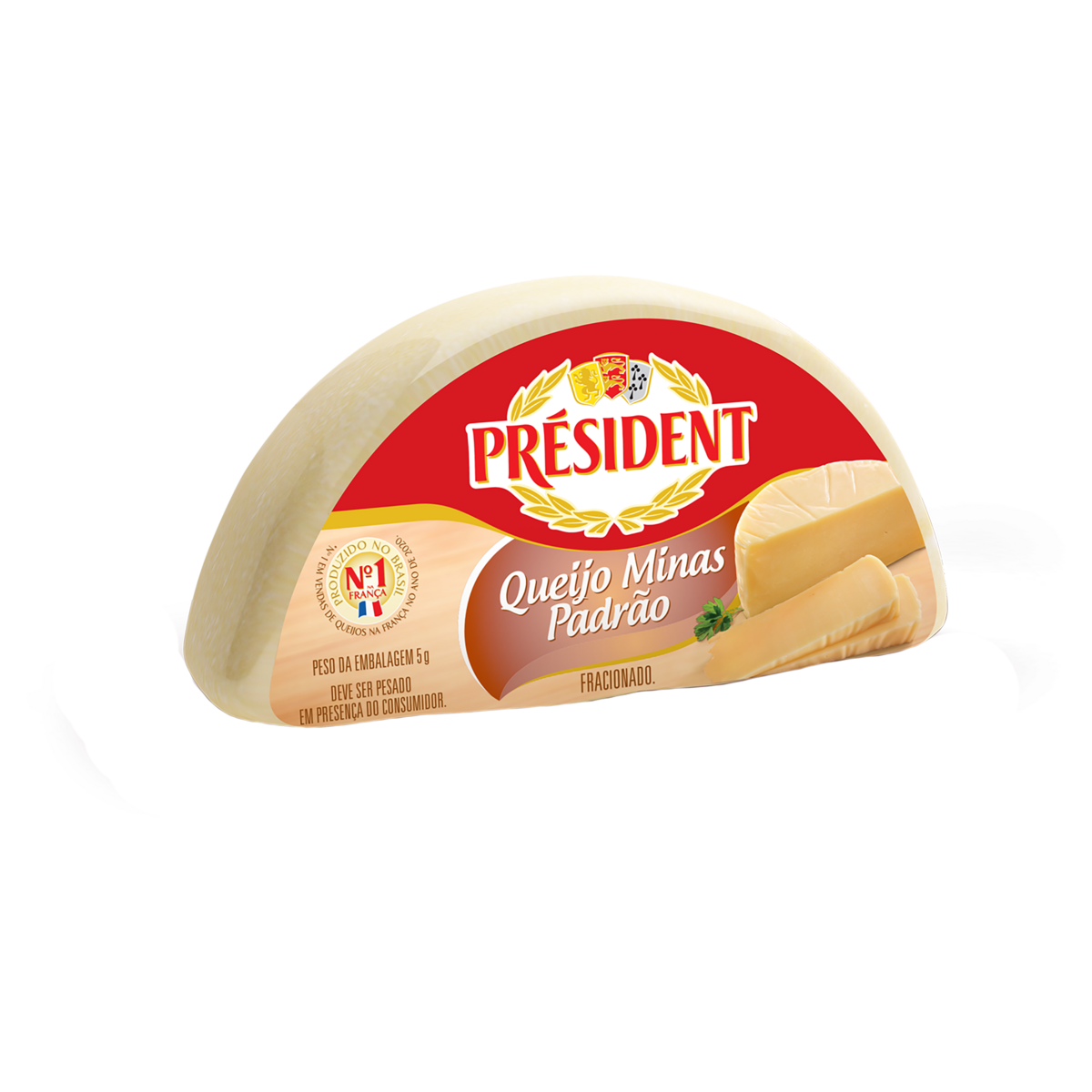 Queijo Minas Padrão PRESIDENT 450g