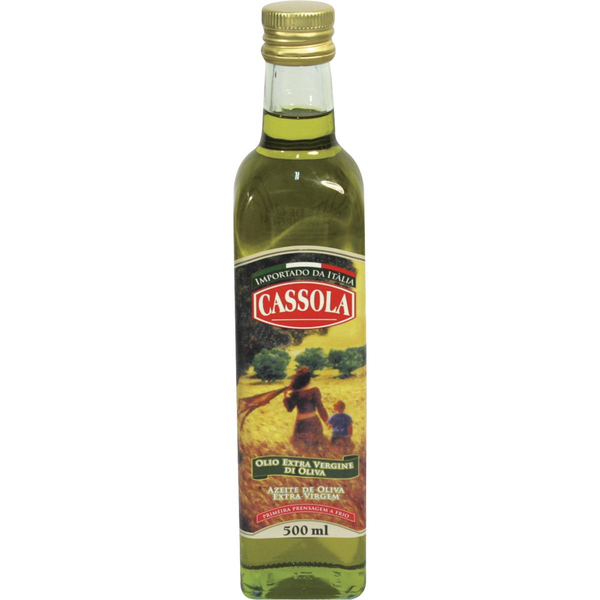 Azeite de Oliva Italiano Cassola 500ml - Extravirgem - Vidro