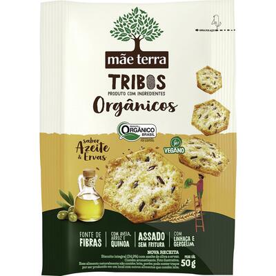 Biscoito Orgânico Mãe Terra Azeite e Ervas 50g