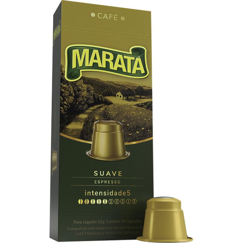 Café em Cápsulas Maratá Suave 10x5,2g