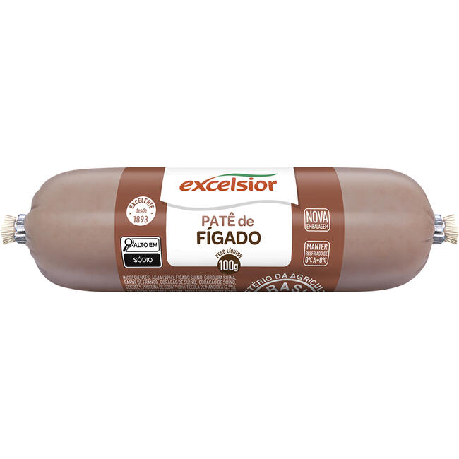 Patê Excelsior Fígado 100g