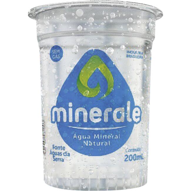 Água Mineral Minerale Sem Gás 200ml