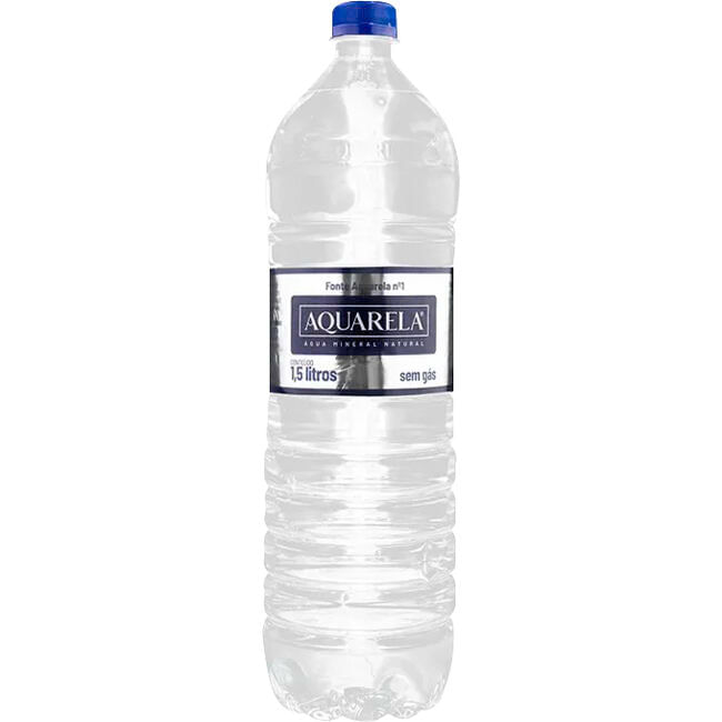 Água Mineral Aquarela Sem Gás 1,5L