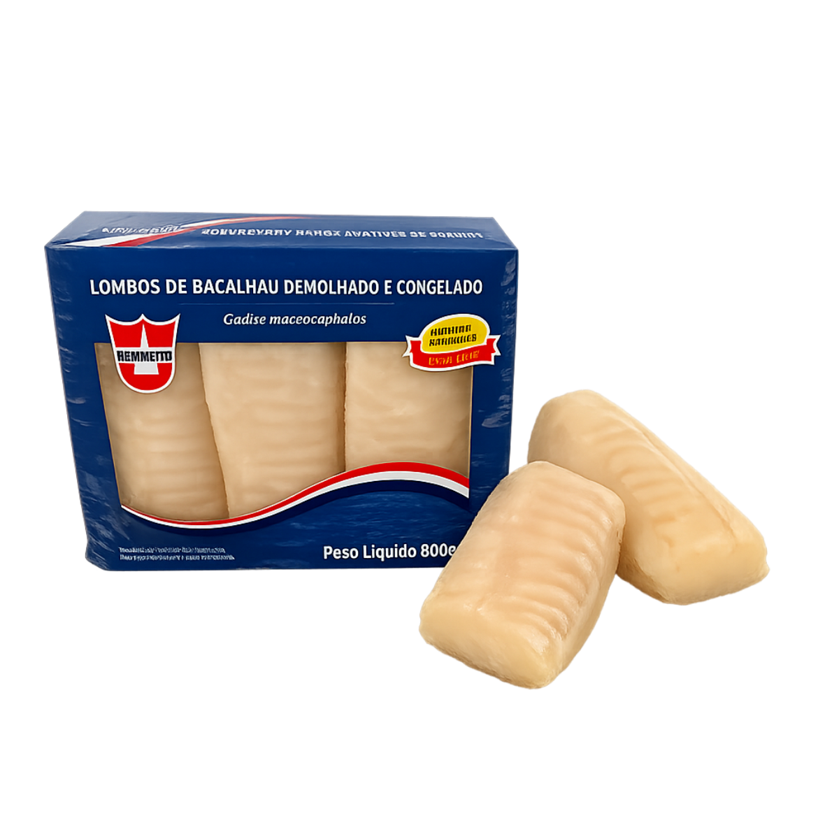Lombo de Bacalhau Dessalgado Bacalanor 800G