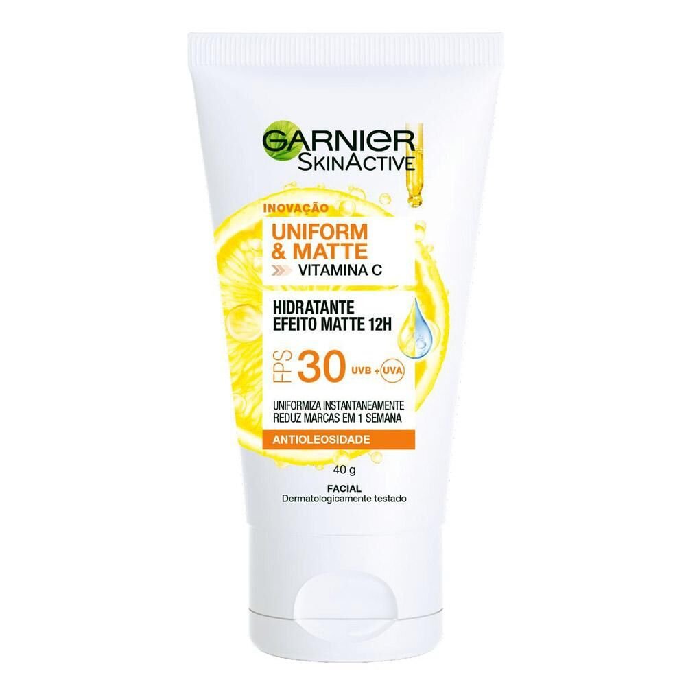 Hidratante Facial Garnier Skinactive Uniform & Matte Efeito Matte . 40g