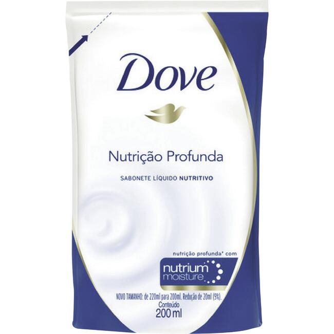 Sabonete Líquido Dove Nutrição profunda 200ml
