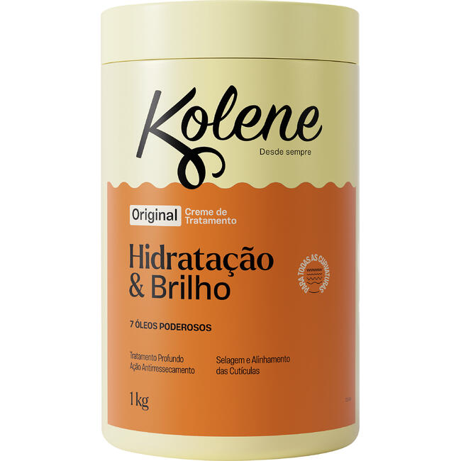 Creme de Tratamento para Cabelo Kolene Original 1kg