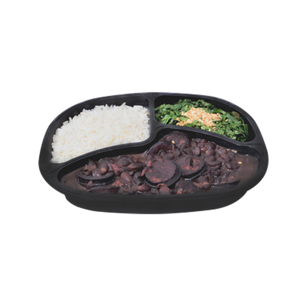 Pratos Prontos 410g - Arroz + Feijoada + Couve Kg