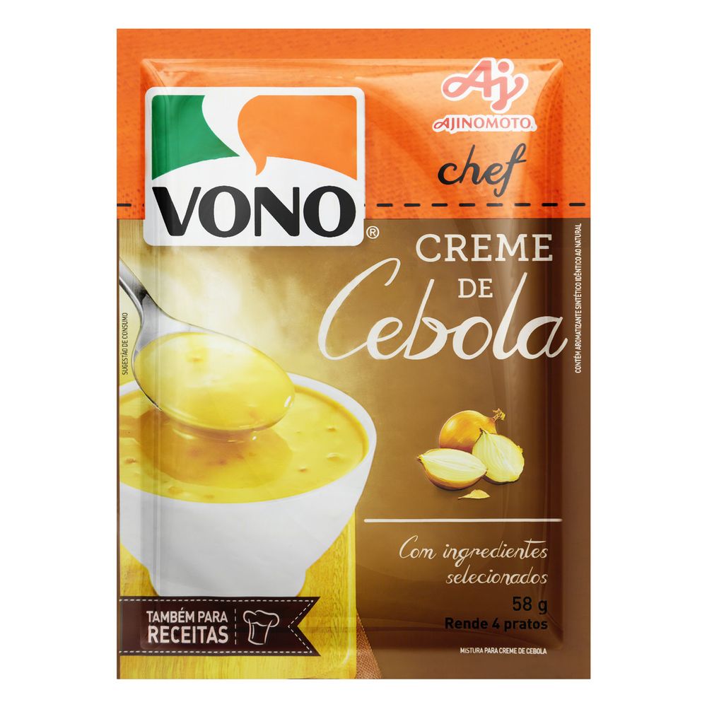 Sopa Vono Chef Creme de Cebola 58g