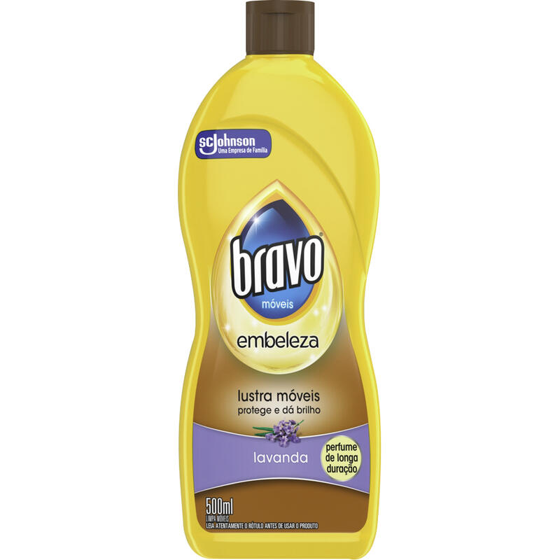 Lustra-Móveis Lavanda Bravo Embeleza Squeeze 500ml