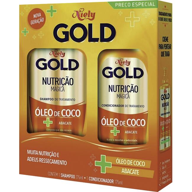 Kit Niely Shampoo+Condicionador Nutrição Magica
