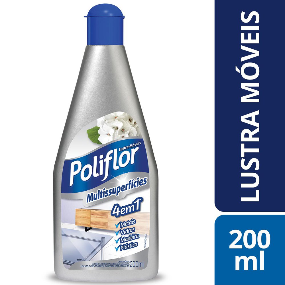 Lustra Móveis Poliflor Original 200ml