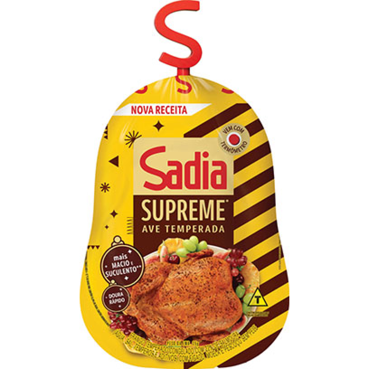 Frango Temperado Congelado Supreme SADIA 4Kg