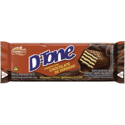 Biscoito Wafer Vitarella D-Tone Chocolate 100,8g