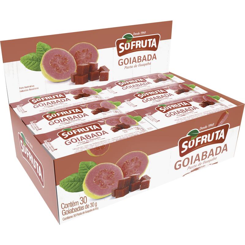 Goiabada SóFruta 30x30g