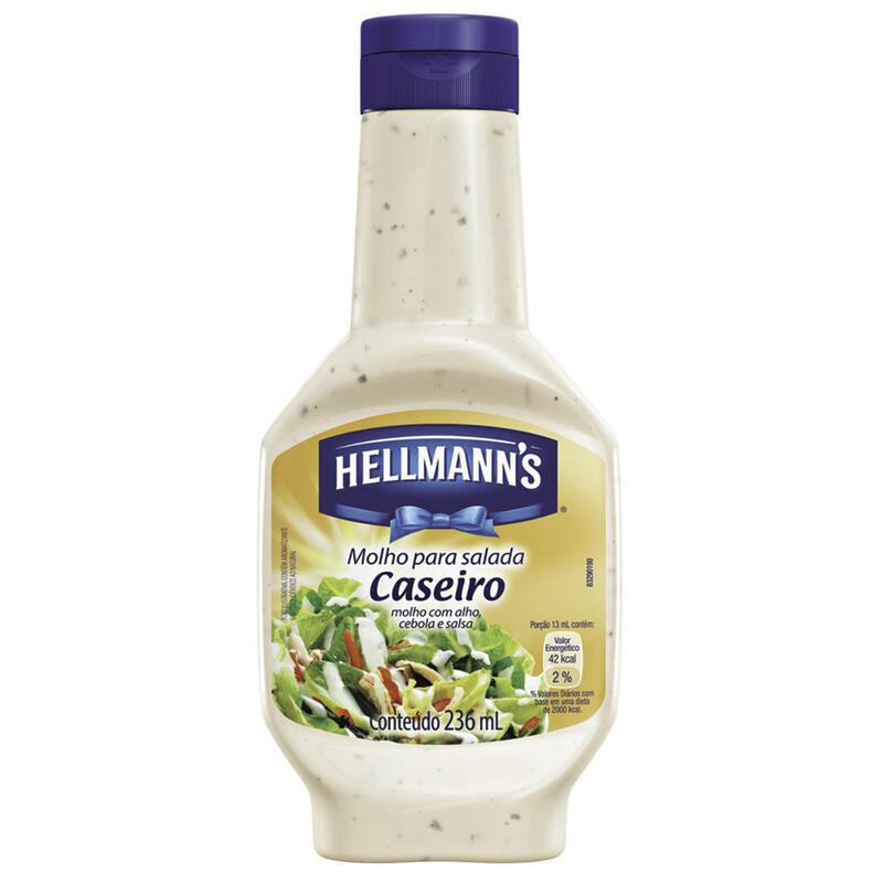 Molho para Salada Hellmann’s Caseiro 236ml