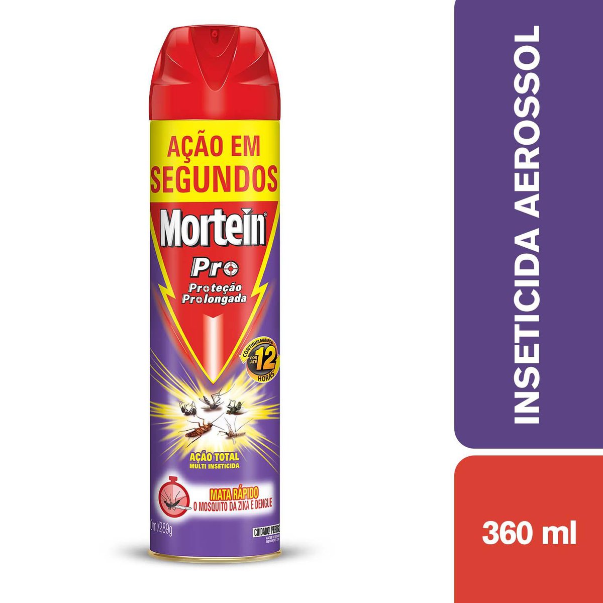 Multi-Inseticida Mortein Aerossol Ação Total 360ml