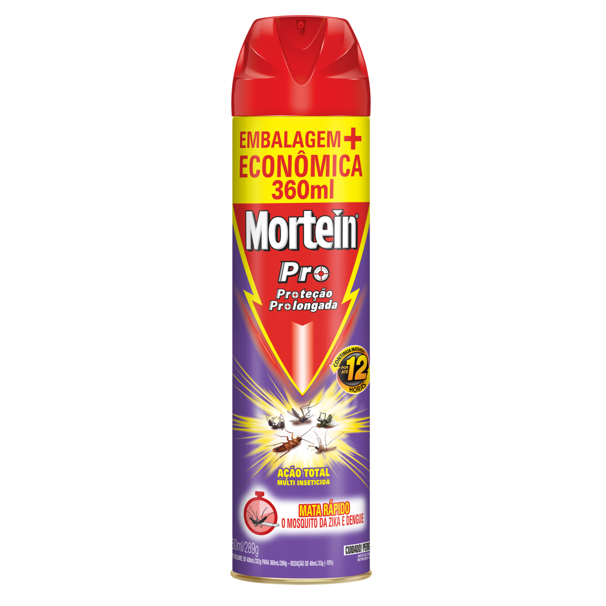 Multi-Inseticida Mortein Aerossol Ação Total 360ml