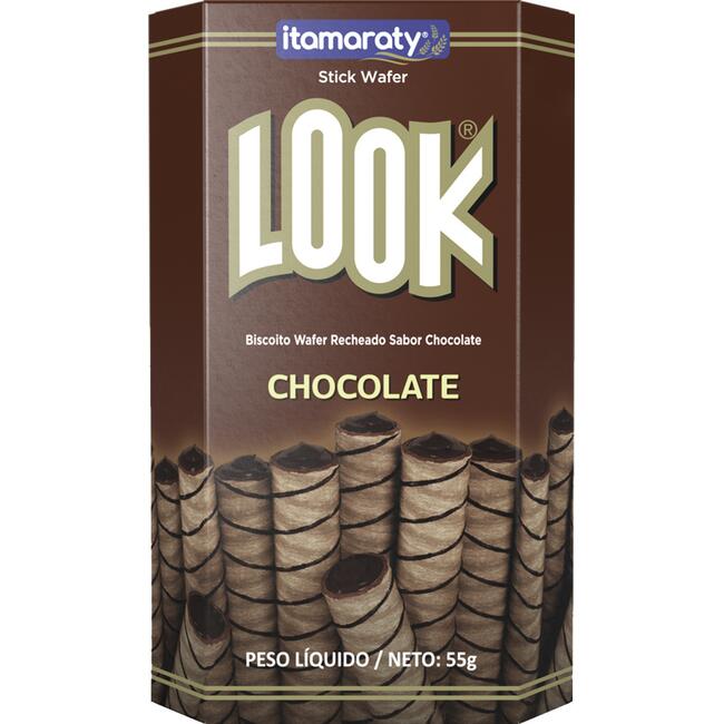 Wafer Stick Look Chocolate Itamaraty 55g