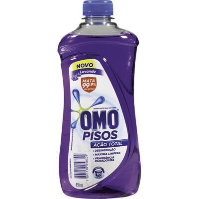 Desinfetante para Piso Omo Lavanda 450ml