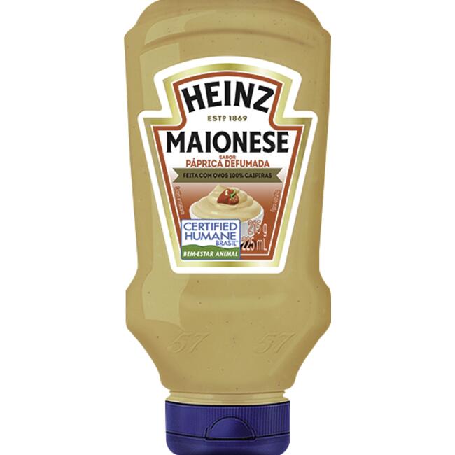 Maionese Heinz Páprica Defumada 215g