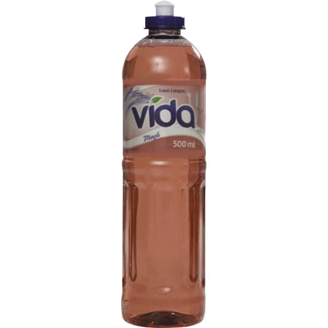 Detergente Líquido Vida 500ml - Maçã