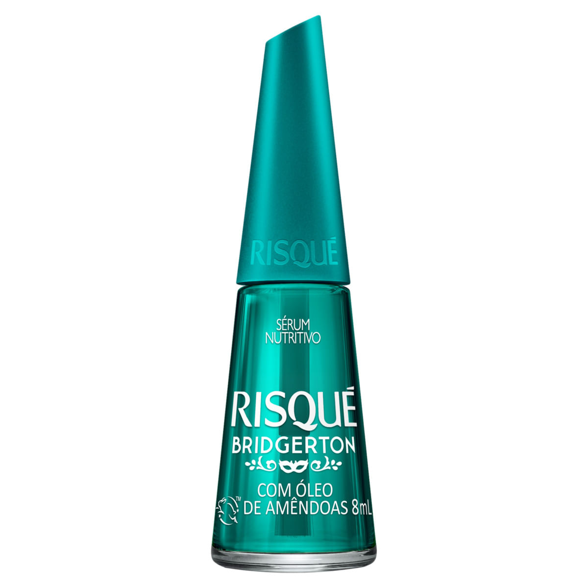 Esmalte Sérum Nutritivo RISQUÉ Bridgerton com Óleo de Amêndoas 8ml