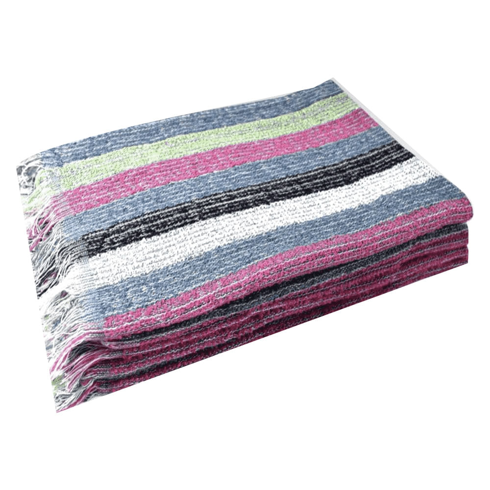 Toalha de Chão Flabom Listrada 46x96cm