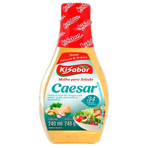 Molho para Salada Kisabor Caesar 240ml