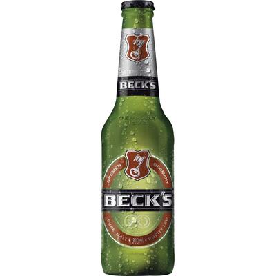 Cerveja BECKS Puro Malte 330ml Long Neck