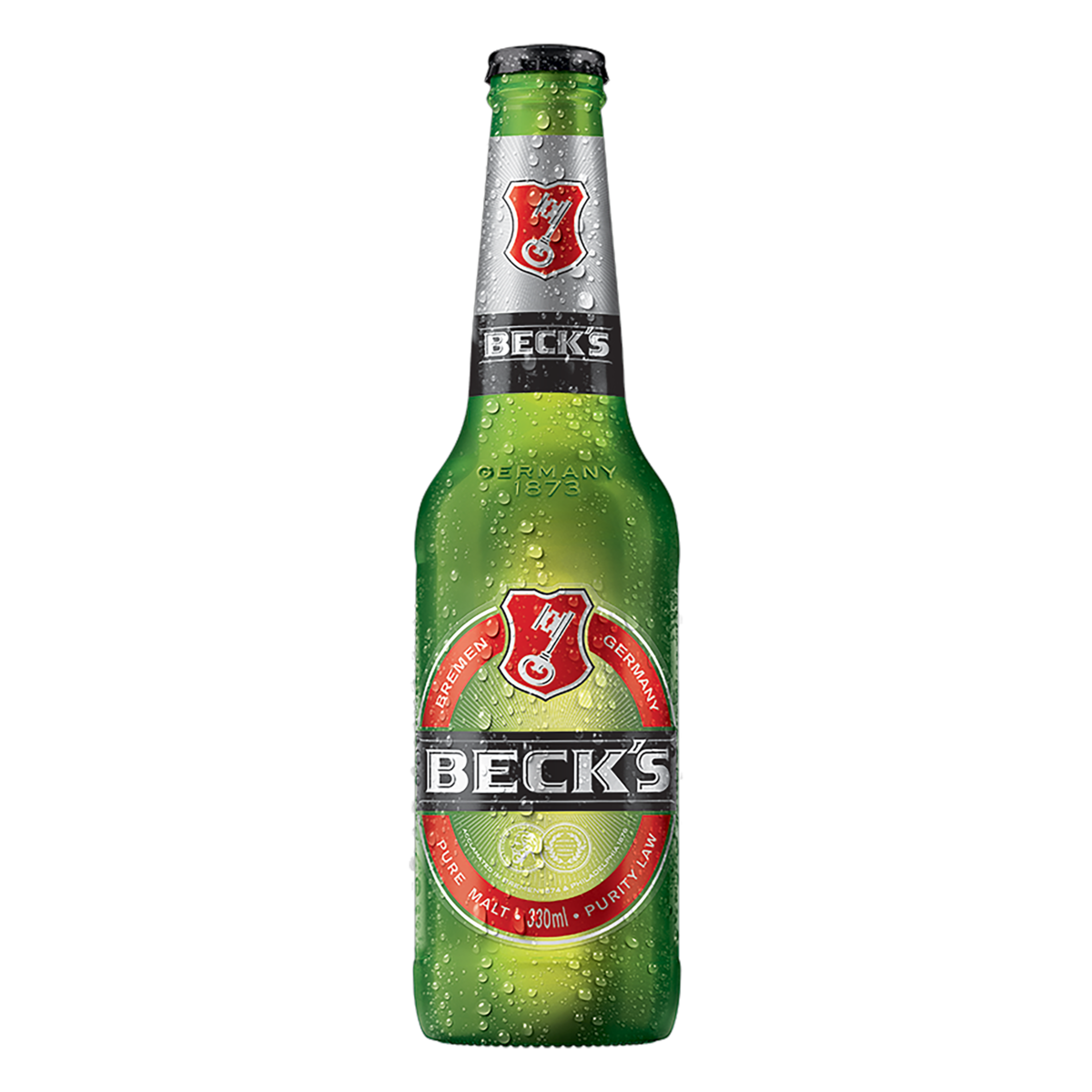 Cerveja BECKS Puro Malte 330ml Long Neck