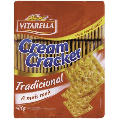 Biscoito Vitarella Cream Cracker 400g