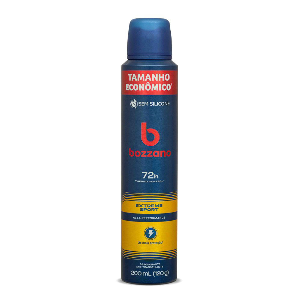 Desodorante Aerossol Bozzano Extreme Sport 200ml