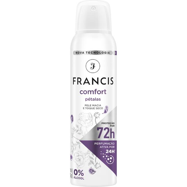 Desodorante Aerossol Francis Comfort Pétalas 150ml