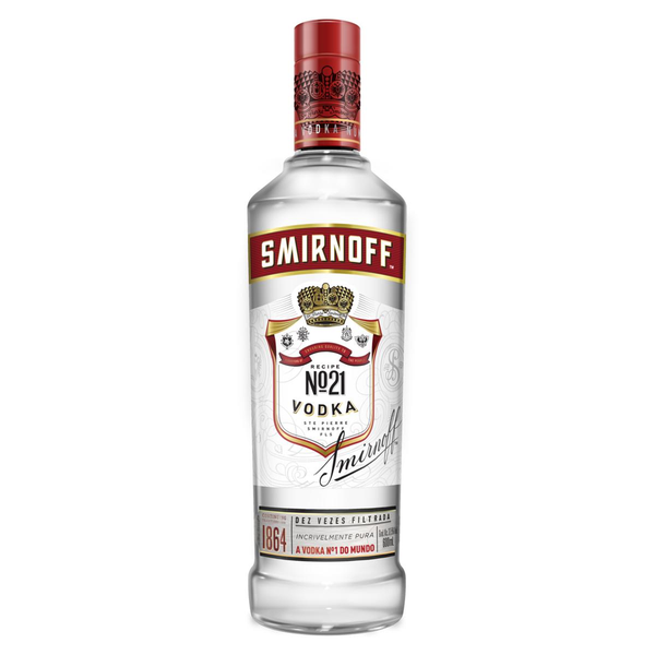 Vodka Destilada Smirnoff Garrafa 600ml