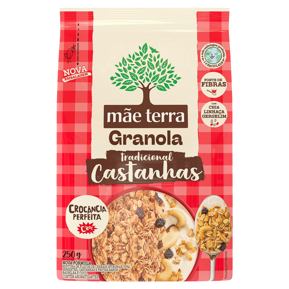 Granola Mãe Terra Tradicional 250gr